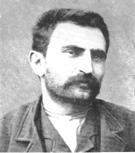 black and white portrait of Errico Malatesta