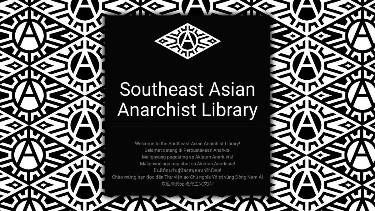 Ra mắt Thư viện Chủ nghĩa Vô trị vùng Đông Nam Á